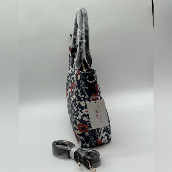 Trina Turks Floral Large Tote Bag NWT - Picture 6 of 11